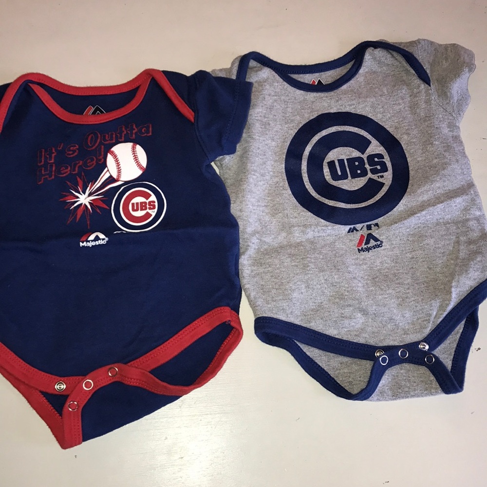 Cubs Onesies 6-9 months super soft ⚾️
